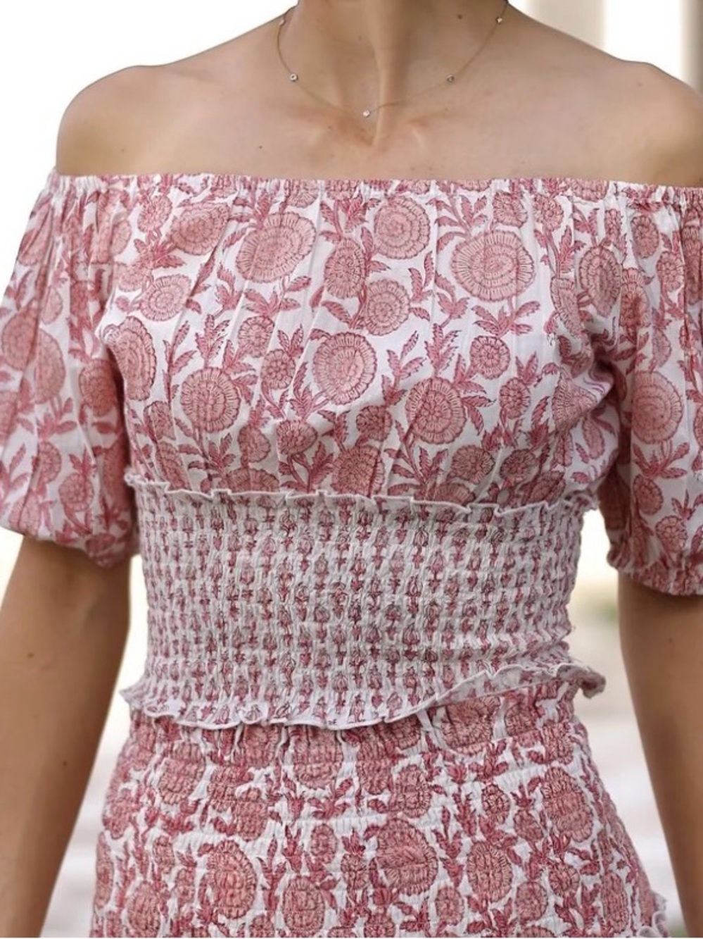 Maison Marigold Tahiti Blouse - Pink Marigold XS/S